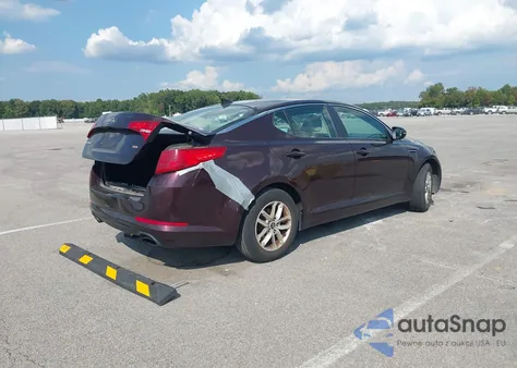 2011 Kia Optima Lx из США, поврежденный, VIN KNAGM4A79B5077958